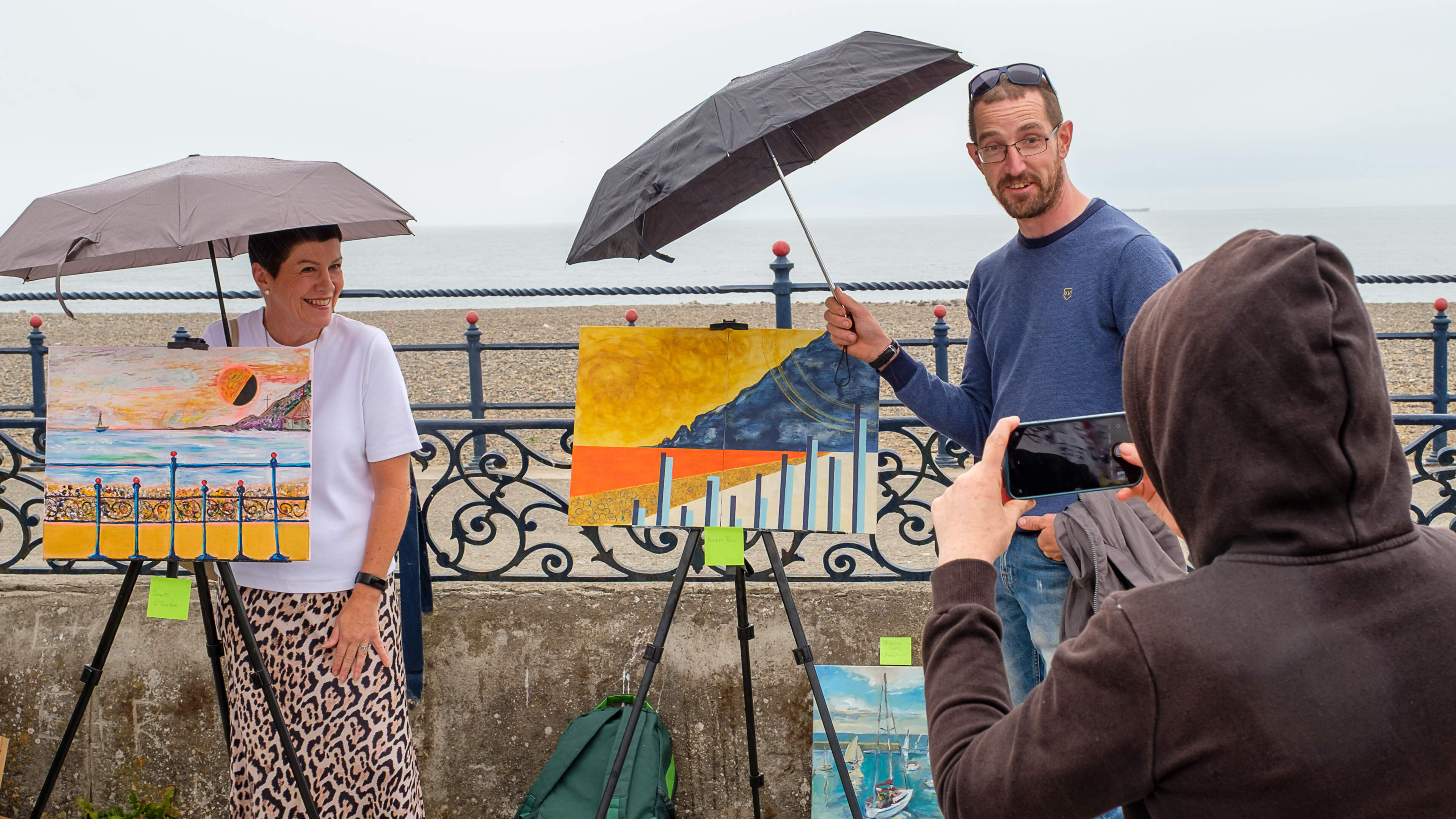 In pictures: Outdoor painting event showcases Wicklow’s stunning landscapes and seascapes